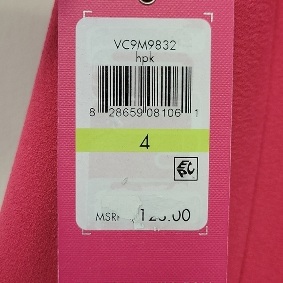 Vince Camuto halter shift dress hot pink 4 - Picture 7 of 8